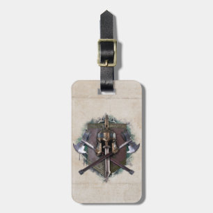 Etiqueta De Bagagem Army Of Dwarves Weaponry