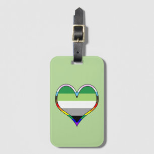 Etiqueta De Bagagem Aro Pride Heart Lujs Tag