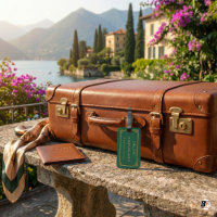 Art Deco Verde & Dourado Personalizado VIP Lago de