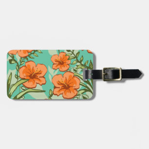 ETIQUETA DE BAGAGEM ARTE HAWAIIANA