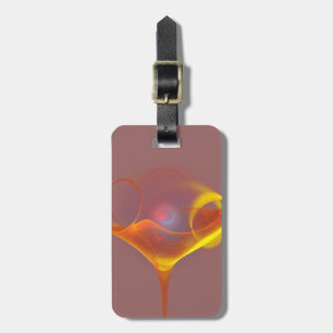 Etiqueta De Bagagem Arte solar de Martini do país das fadas de Salud