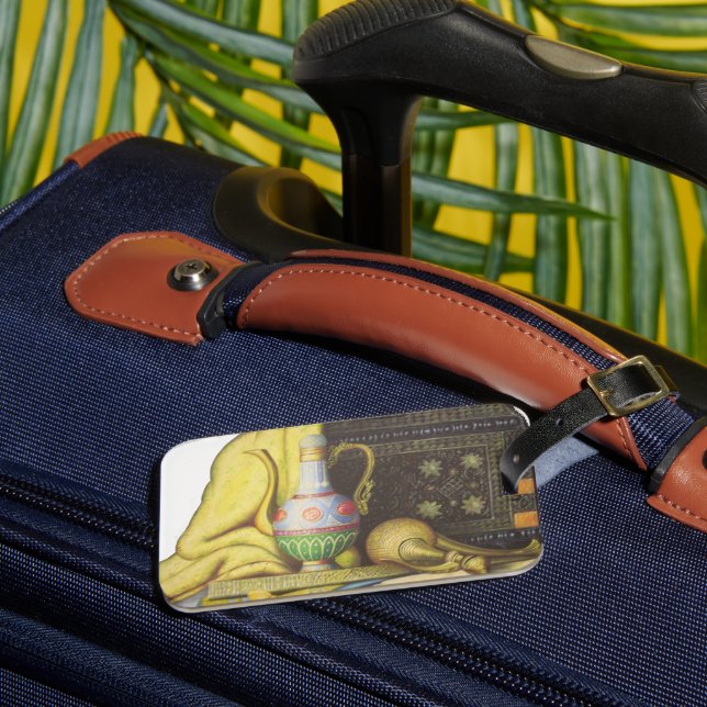 Etiqueta De Bagagem Artefatos Egípcios: Segredos dos Faraós (Frente Insitu 3)