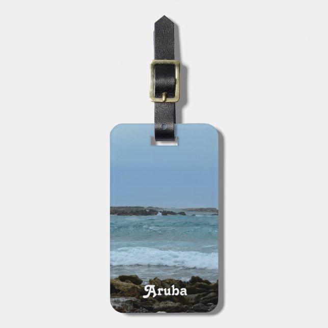 Etiqueta De Bagagem Aruba perfeita (Frente Vertical)
