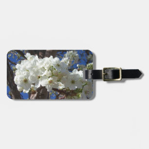 Etiqueta De Bagagem Árvore de florescência do primavera das flores I