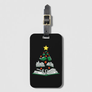 Etiqueta De Bagagem Árvore de Natal de Bookie III