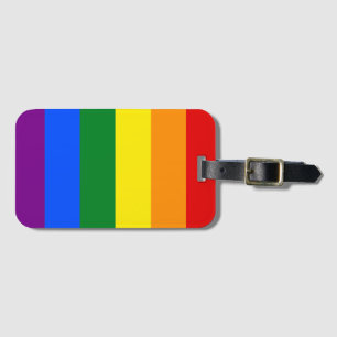 Etiqueta De Bagagem As cores do arco-íris