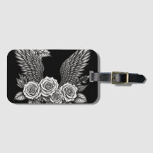 Asas com Flor. Asas de Flor Estéticas