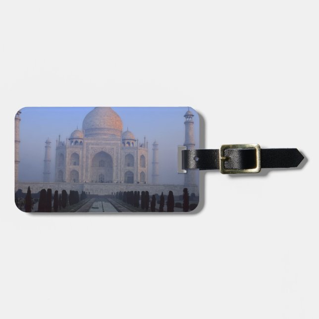 Etiqueta De Bagagem Ásia; Índia; Agra. Taj Mahal. (Frente Horizontal)
