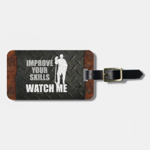 Etiqueta De Bagagem Assista-me (Hockey)