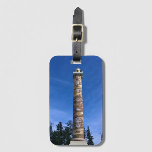 Etiqueta De Bagagem Astoria Column, Oregon