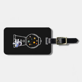 Etiqueta De Bagagem Astronauta de Gumball