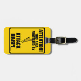 Etiqueta De Bagagem Atacar Harp