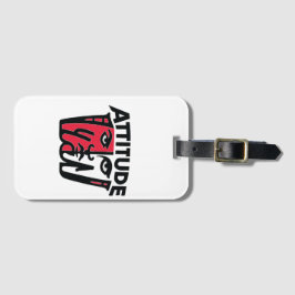 Etiqueta De Bagagem ATTITUDE Ativada