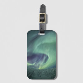 Etiqueta De Bagagem Aurora Borealis