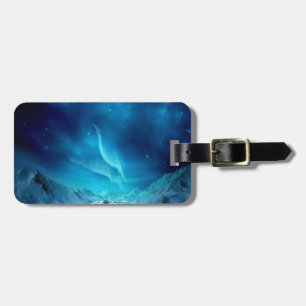 Etiqueta De Bagagem Aurora Borealis