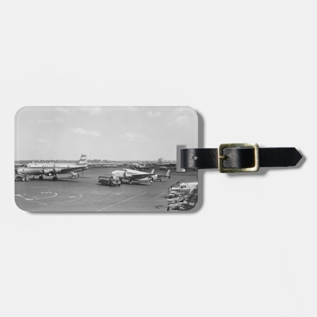 Etiqueta De Bagagem Aviões (Frente Horizontal)