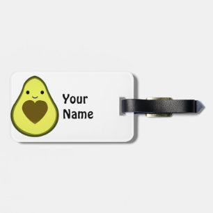 Etiqueta De Bagagem Avocado ama absurdo absurdo