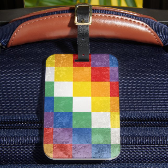 Etiqueta De Bagagem Aymara (Frente Insitu 2)