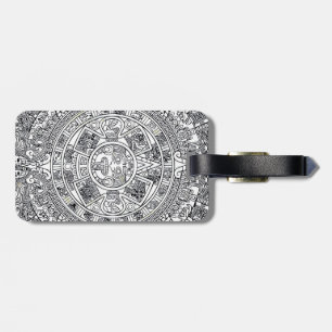 Etiqueta De Bagagem AZTEC OU MEXICA mexicana