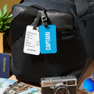 Etiqueta De Bagagem BAG TAG - Capitão