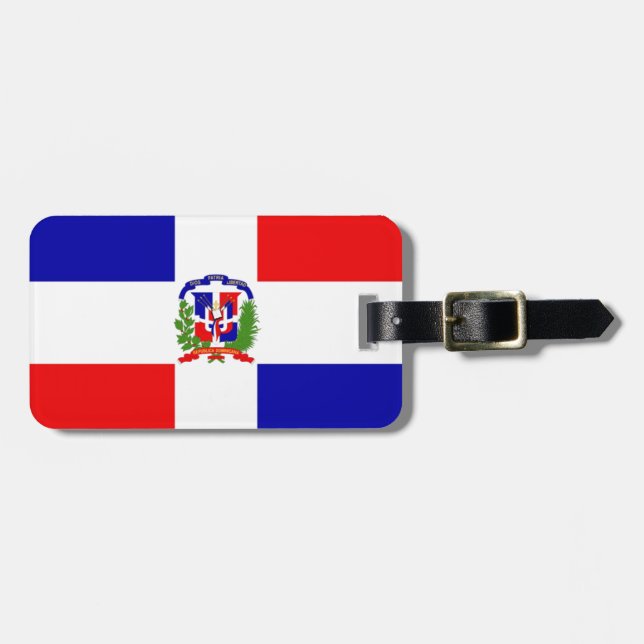 Etiqueta De Bagagem Baixo custo! República Dominicana (Frente Horizontal)