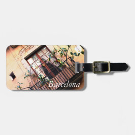 Etiqueta De Bagagem Balcão de Barcelona