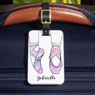 Etiqueta De Bagagem Balé Personalizado Ballerina