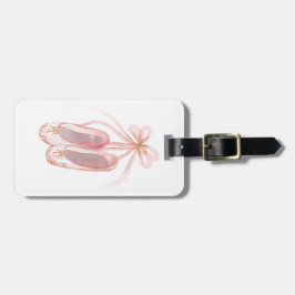 Etiqueta De Bagagem Ballet Slipper 