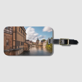 Etiqueta De Bagagem Bamberg Alemanha