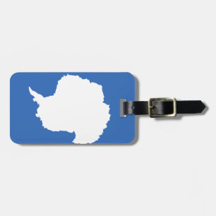 Etiqueta De Bagagem Bandeira Antártica