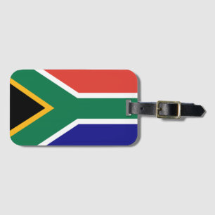 Etiqueta De Bagagem Bandeira da África do Sul