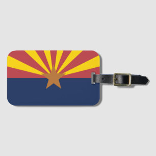 Etiqueta De Bagagem Bandeira da Arizona