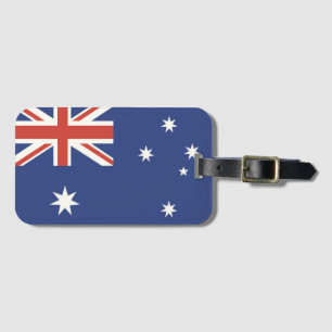 Etiqueta De Bagagem Bandeira da Austrália