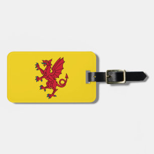 Etiqueta De Bagagem Bandeira da Bagagem de Somerset