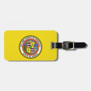 Etiqueta De Bagagem Bandeira da cidade de Honolulu, Bagagem do Havaí
