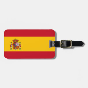 Etiqueta De Bagagem Bandeira da Espanha