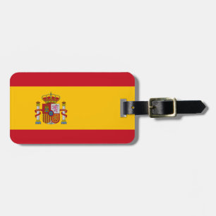 Etiqueta De Bagagem Bandeira da Espanha