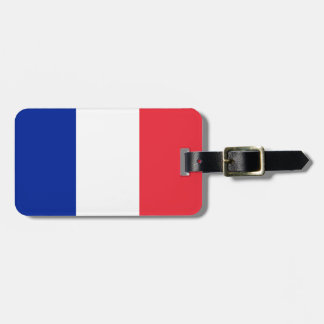 Etiqueta De Bagagem Bandeira da França
