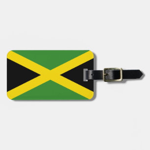 Etiqueta De Bagagem Bandeira da identificação fácil de Jamaica pessoal