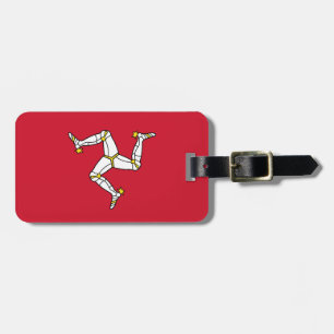 Etiqueta De Bagagem Bandeira da Ilha de Man