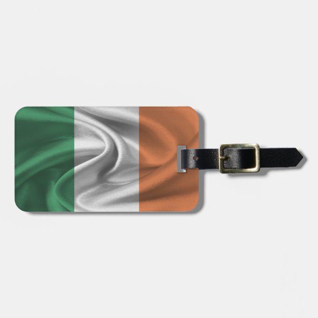 Etiqueta De Bagagem Bandeira Da Irlanda (Frente Horizontal)