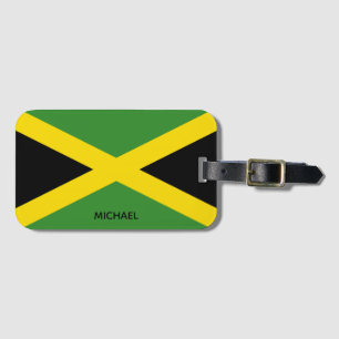 Etiqueta De Bagagem Bandeira da Jamaica