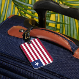 Etiqueta De Bagagem Bandeira da Libéria