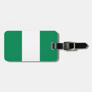 Etiqueta De Bagagem Bandeira da Nigéria
