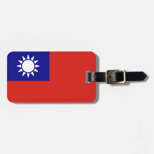 Etiqueta De Bagagem Bandeira da República da China