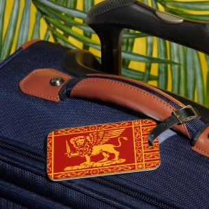 Etiqueta De Bagagem Bandeira da República de Veneza