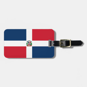 Etiqueta De Bagagem Bandeira da República Dominicana