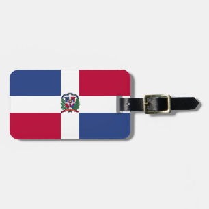 Etiqueta De Bagagem Bandeira da República Dominicana