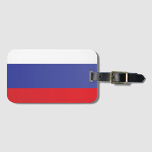 Etiqueta De Bagagem Bandeira da Rússia
