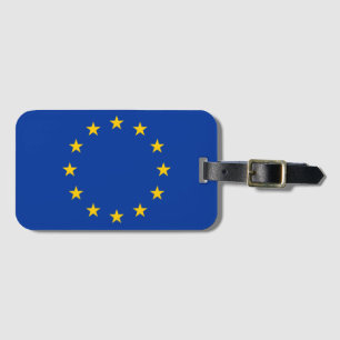 Etiqueta De Bagagem Bandeira da União Europeia UE